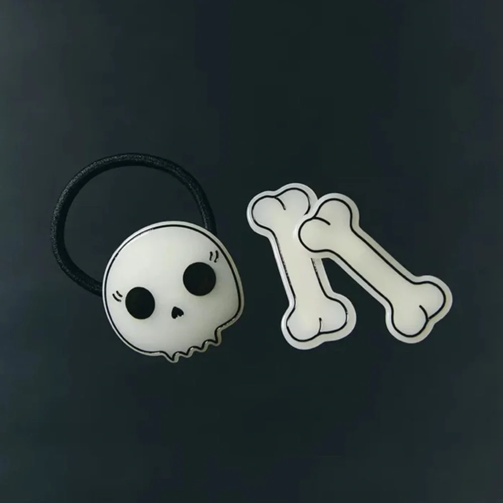 NWT ⚜️🖤⚜️ ZARA Cute Halloween Glow in the Dark Hair Accessories Set of 3
